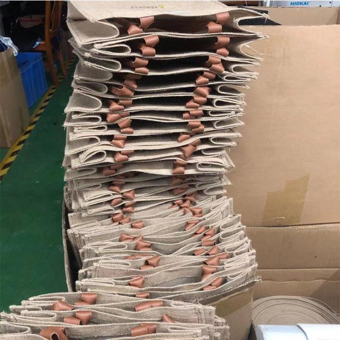 Bolso impermeable directo del almuerzo de las compras del yute del cáñamo de las bolsas de asas de la fábrica hecho en el precio bajo de China
