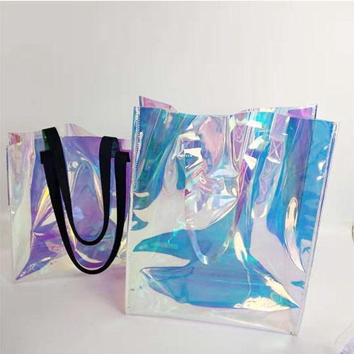 El pvc chino de la fábrica empaqueta la tendencia del bolso clara con precio al por mayor