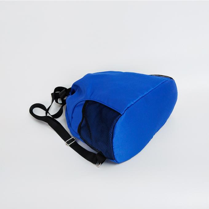 bolsos de secuencia casuales del satén del poliéster del viaje del color de la fábrica que hacen compras de lazo del bolso de la mochila de los bolsos baratos de encargo de las mujeres