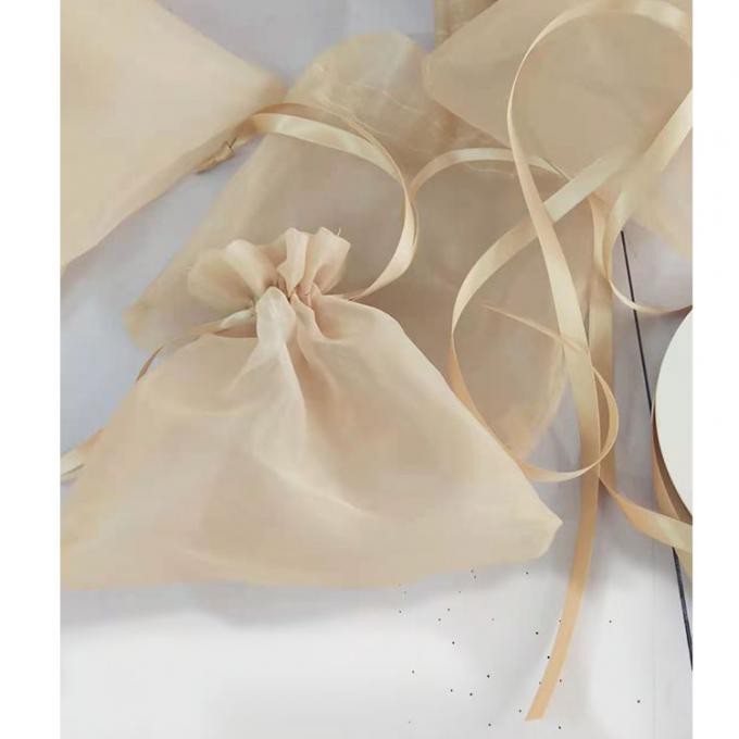 bolso al por mayor de la organza del bolso del plegamiento del poliéster