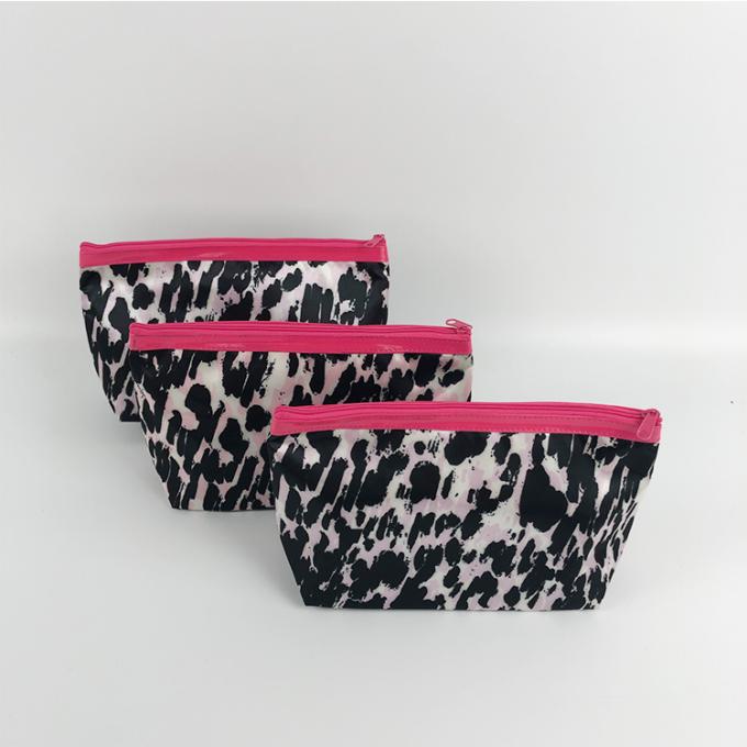 NUEVA aduana ORIGINAL del bolso del poliéster del diseño que imprime bolsos del maquillaje al por mayor