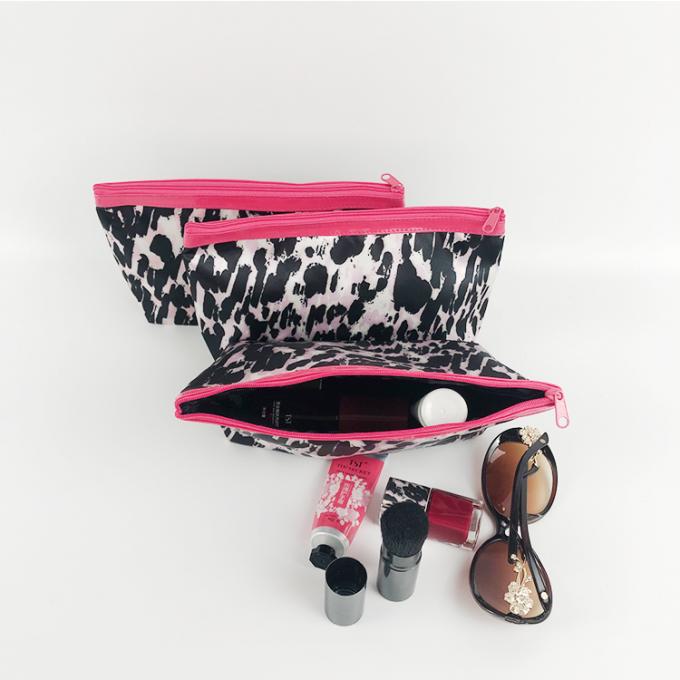 NUEVA aduana ORIGINAL del bolso del poliéster del diseño que imprime bolsos del maquillaje al por mayor