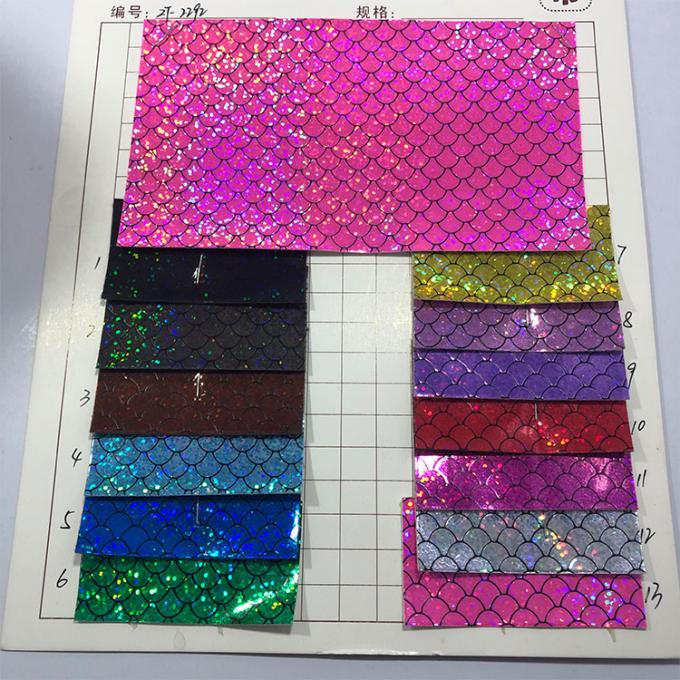 bolso cosmético olográfico de la PU del holograma de encargo al por mayor de la moda