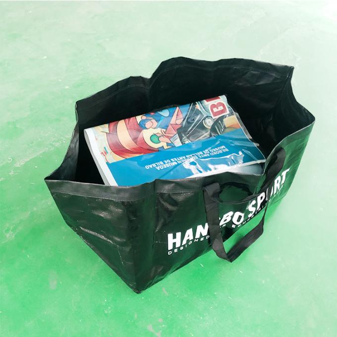 De alta calidad reciclada laminó el almacenamiento tejido polipropileno impermeable Carry Moving Bag del lavadero del bolso de los PP