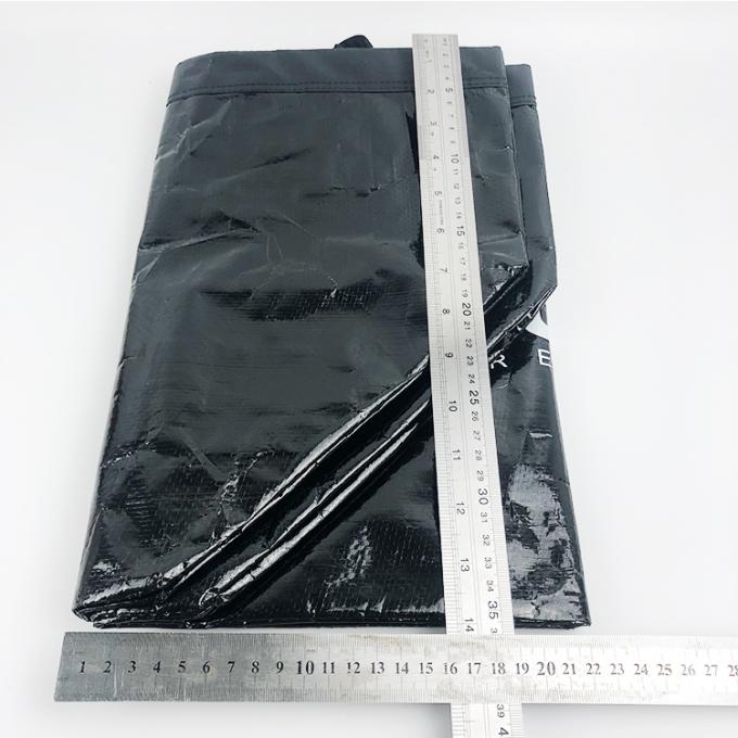 De alta calidad reciclada laminó el almacenamiento tejido polipropileno impermeable Carry Moving Bag del lavadero del bolso de los PP