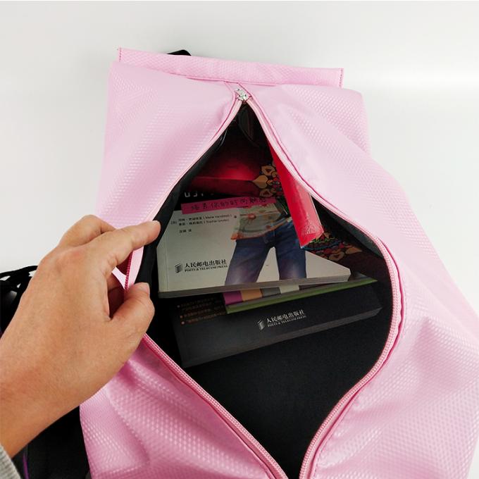 Las mochilas de encargo del color hacen excursionismo entrega rápida promocional de las mujeres
