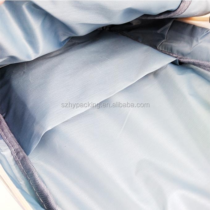 Mochila olográfica del bolso del holograma del laser de la PU de la moda de la fábrica que hace compras del cuero de la escuela de encargo del viaje