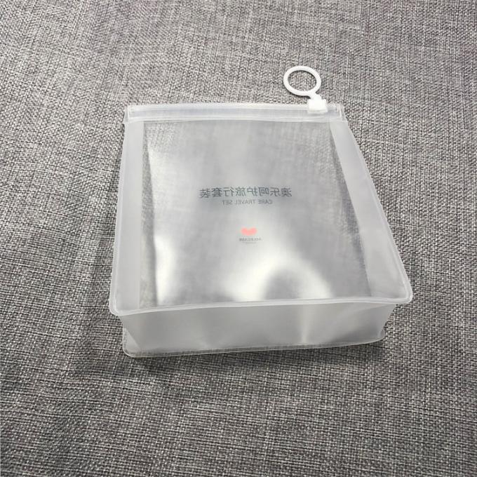 La cerradura de encargo de la cremallera de EVA recicla la bolsa de plástico de empaquetado del sellado caliente de EVA