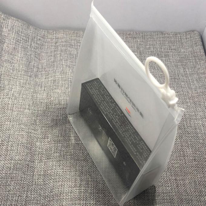 La cerradura de encargo de la cremallera de EVA recicla la bolsa de plástico de empaquetado del sellado caliente de EVA