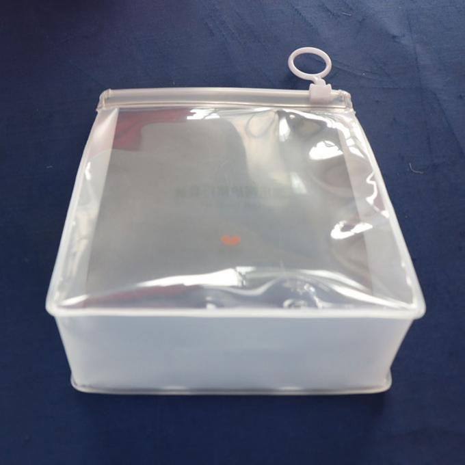 La cerradura de encargo de la cremallera de EVA recicla la bolsa de plástico de empaquetado del sellado caliente de EVA