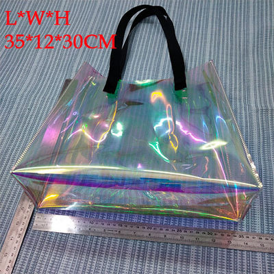 Holographic PVC Handheld Shopping Bag