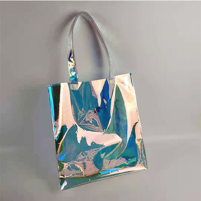 Holographic PVC Handheld Shopping Bag