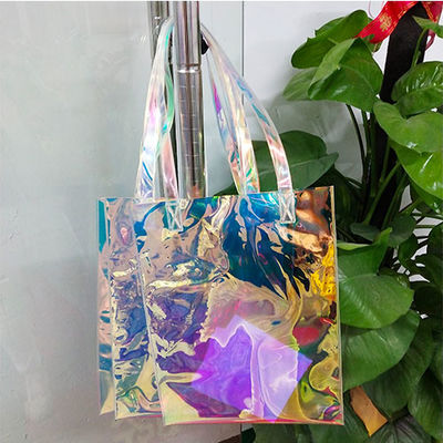 Holographic PVC Handheld Shopping Bag